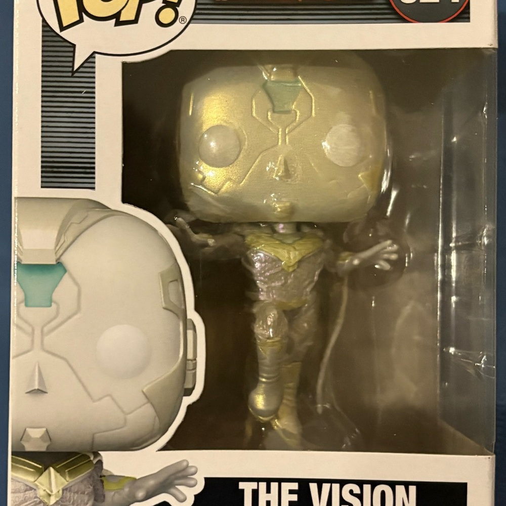 Funko The Vision Metallic Gold and Silver Figure